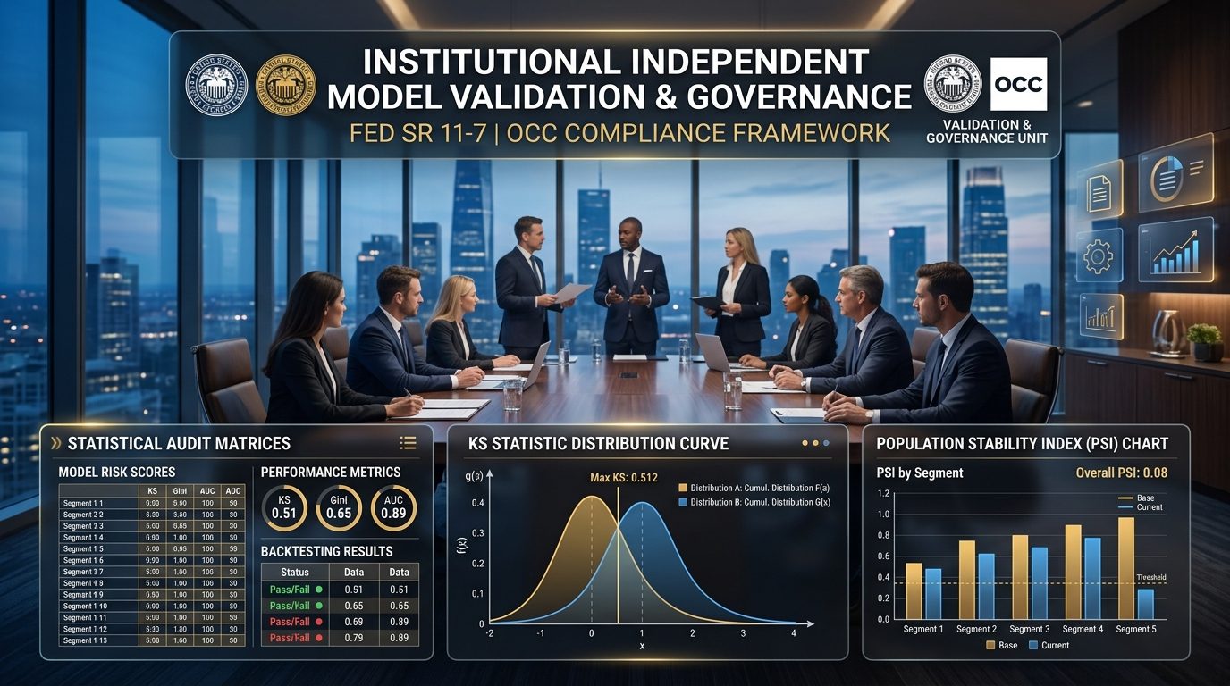 Thẩm Định Độc Lập Mô Hình Rủi Ro (Model Validation & Governance) Theo Fed SR 11-7